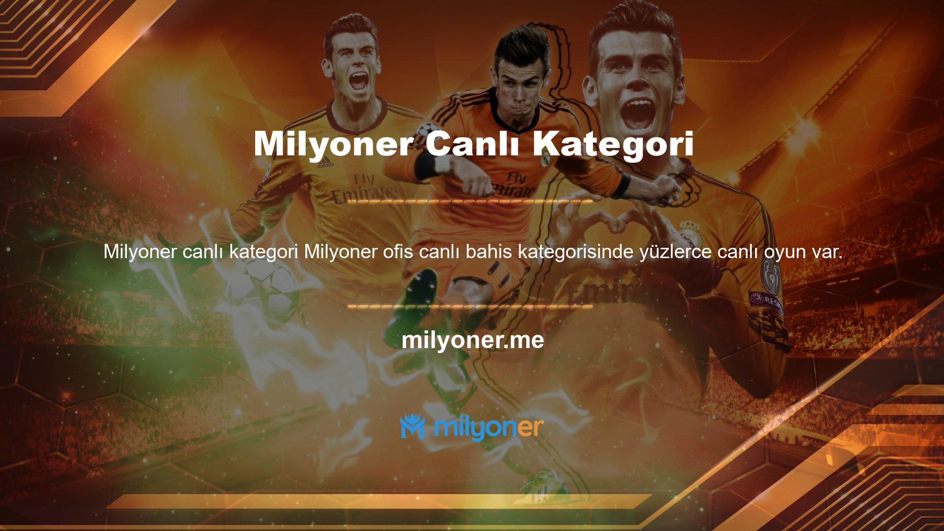 Bu, kullanıcıların aynı geliri ve yayın oyunlarını canlı olarak kazanmalarını sağlar