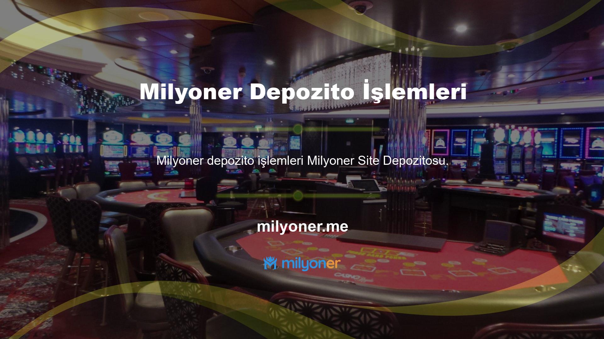 Milyoner sitesinin yeni üyeleri artık hesaplarına para yatırmak zorunda kalacaklar, bu da sitede bahis oynamaları gereken tek prosedür